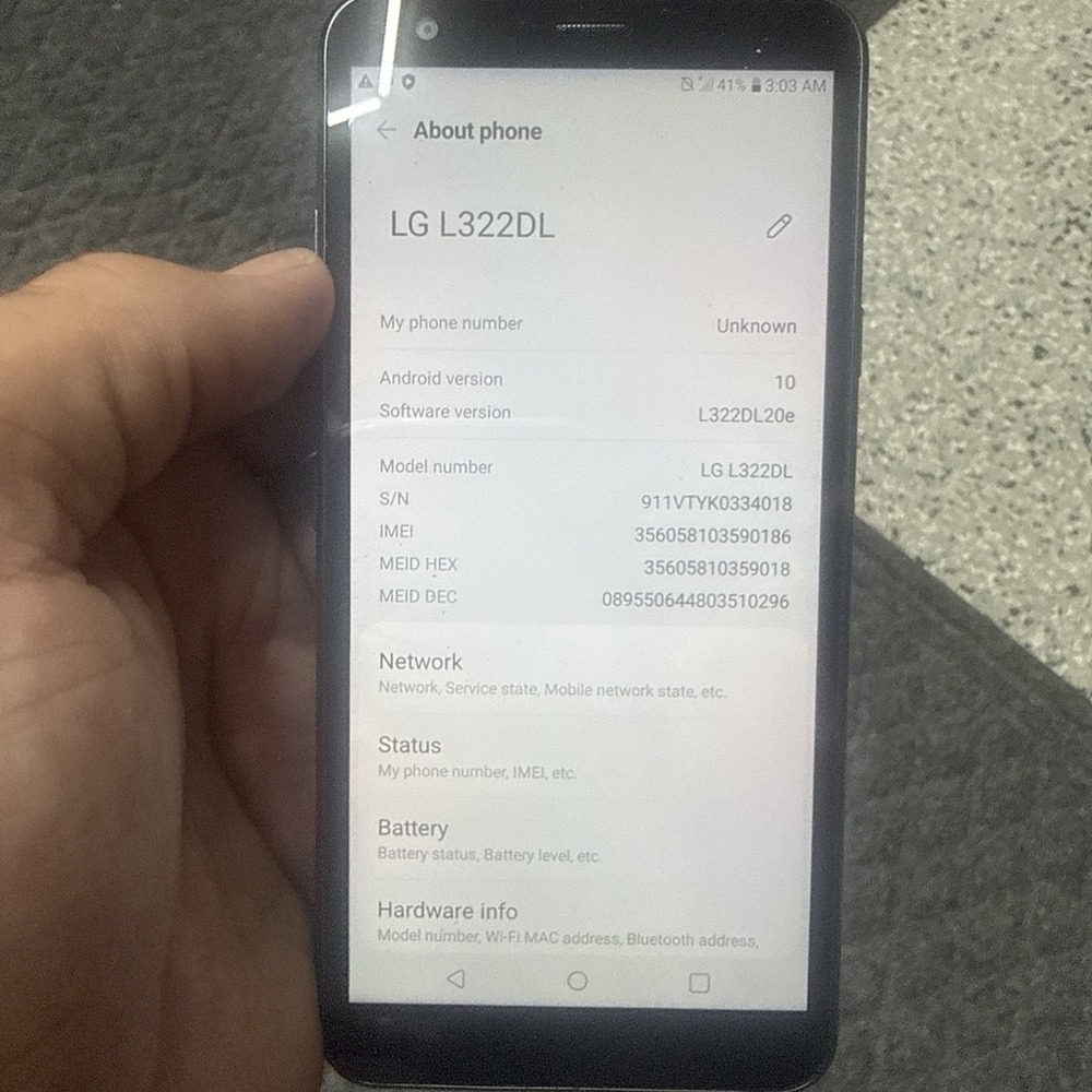 LG Journey LTE L322DL Smartphone (Tracfone) - 16GB Black #4252 Unlocked